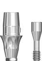 Picture of Surgical Cobalt-Chrome alloy Base Abutment, 2.8mm collar, NP (includes abutment screw) - 2.5 times stronger than titanium. Ideal for molars. option for BIO | Max & Forte Power Base Abutments product (BlueSkyBio.com)