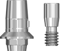 Picture of SKY-Base Abutment, 1mm collar, Regular Platform option for SKY-Base Abutment product (BlueSkyBio.com)