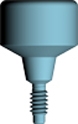 Picture of 6.5mm x 5mm Healing Abutment, 3.5/4.0 Platform, Conus 12 System option for 3.5/4.0 Platform Healing Abutment product (BlueSkyBio.com)