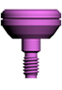 Picture of 6.5 x 3mm Healing Abutment, 4.5mm Platform, Internal Hex option for 4.5 Platform Healing Abutment product (BlueSkyBio.com)