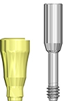 Picture of Ø3.8 x 5mm Scannable Healing Abutment, Narrow Platform option for Scannable Healing Abutments - COMING SOON! product (BlueSkyBio.com)