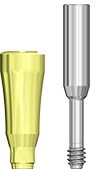 Picture of Ø3.8 x 7mm Scannable Healing Abutment, Narrow Platform option for Scannable Healing Abutments - COMING SOON! product (BlueSkyBio.com)
