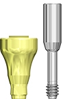 Picture of Ø4.8 x 5mm Scannable Healing Abutment, Narrow Platform option for Scannable Healing Abutments - COMING SOON! product (BlueSkyBio.com)