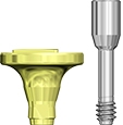 Picture of Ø6.5 x 3mm Scannable Healing Abutment, Narrow Platform option for Scannable Healing Abutments - COMING SOON! product (BlueSkyBio.com)