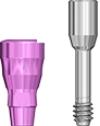 Picture of Ø3.8 x 3mm Scannable Healing Abutment, Regular Platform - COMING SOON! option for Scannable Healing Abutments - COMING SOON! product (BlueSkyBio.com)