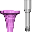 Picture of Ø6.5 x 3mm Scannable Healing Abutment, Regular Platform option for Scannable Healing Abutments - COMING SOON! product (BlueSkyBio.com)