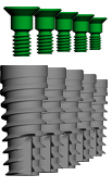 Picture of 4.1mm Implant - 3.5mm Platform (BlueSkyBio.com)