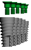 Picture of 4.7mm Implant - 3.5mm Platform Switched (BlueSkyBio.com)