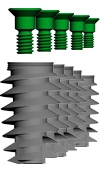 Picture of 5.7mm Implant - 3.5mm Platform Switched (BlueSkyBio.com)