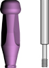 Picture of Closed Tray Impression Transfer, Scannable option for Rescue Intraoral Scan Post More Than 4mm Subgingival product (BlueSkyBio.com)