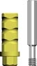 Picture of Impression Transfer, Oct Narrow(BIO | One Stage Compatible Only) option for Aluminum impression transfers - Screw Retained product (BlueSkyBio.com)