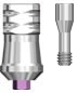 Picture of 4.5 MPA WIDE Abutment, Straight
(includes abutment screw) option for 4.5 Platform product (BlueSkyBio.com)