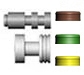 Picture of Super Insert Restorative Kit - Laboratory, including 2 of each of the 3 retention inserts, analog and impression coping option for Super Snap Overdenture Restorative Kits - Laboratory<br>Requires No Metal Housing product (BlueSkyBio.com)