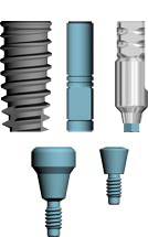 Picture of 4.0mm Implant - 3.5/4.0 Platform (BlueSkyBio.com)